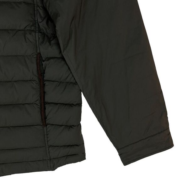 New Dylan Gray Men US L Jacket Shift Down Olive Green Zip Winter Puffer $398 - Picture 8 of 12